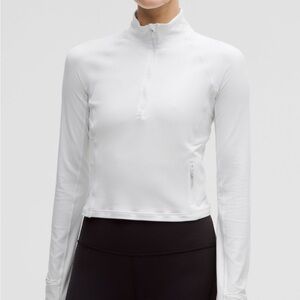 Lululemon it’s rulu cropped half zip